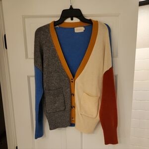 Roolee Color Block Cardigan